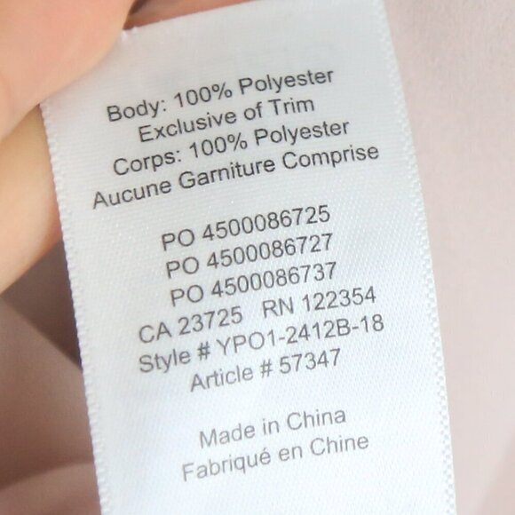 Aritzia Babaton Galen Camisole Mesh Tank Top Light Pink Blouse Size XXS - Picture 5 of 6